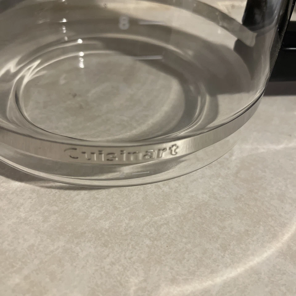 Cuisinart Coffee Maker 12 Cup Glass Carafe with Black Handle - 8507 - Image 3 of 4