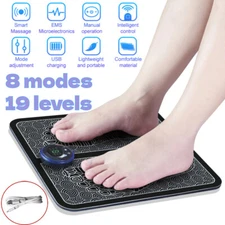 EMS Foot Massager Leg Reshaping Electric Deep Kneading Muscle Pain Relax Machine