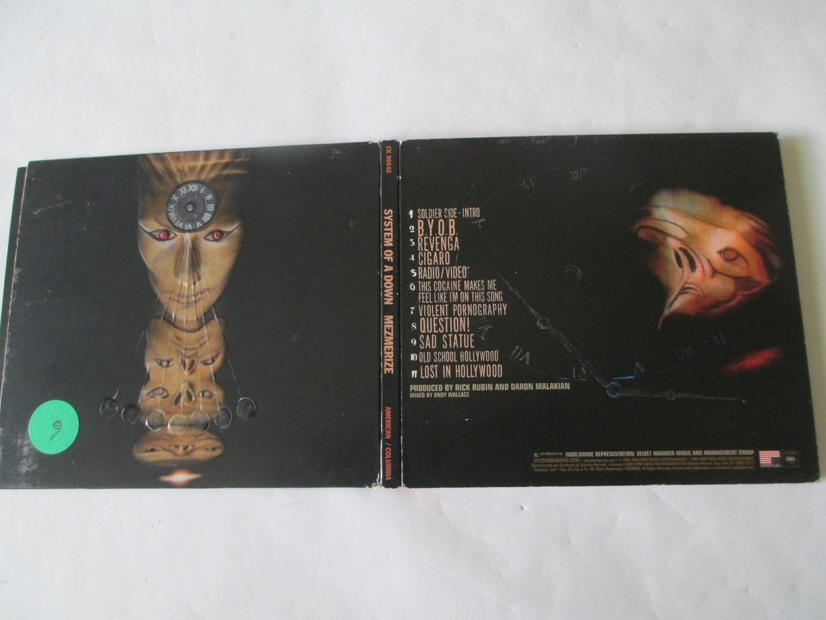 system of a down mezmerize cd | eBay