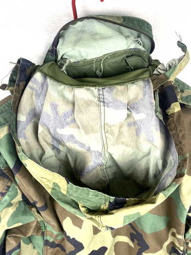 US Military Woodland Camo Field jacket (M/Long) & Pants (S/Long) READ - Picture 6 of 15
