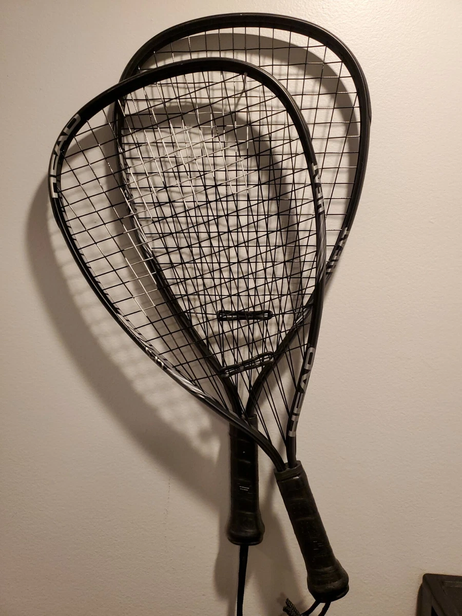 HEAD CPS Heat Racquetball Racquet PreStrung New Set of 2 Team sports