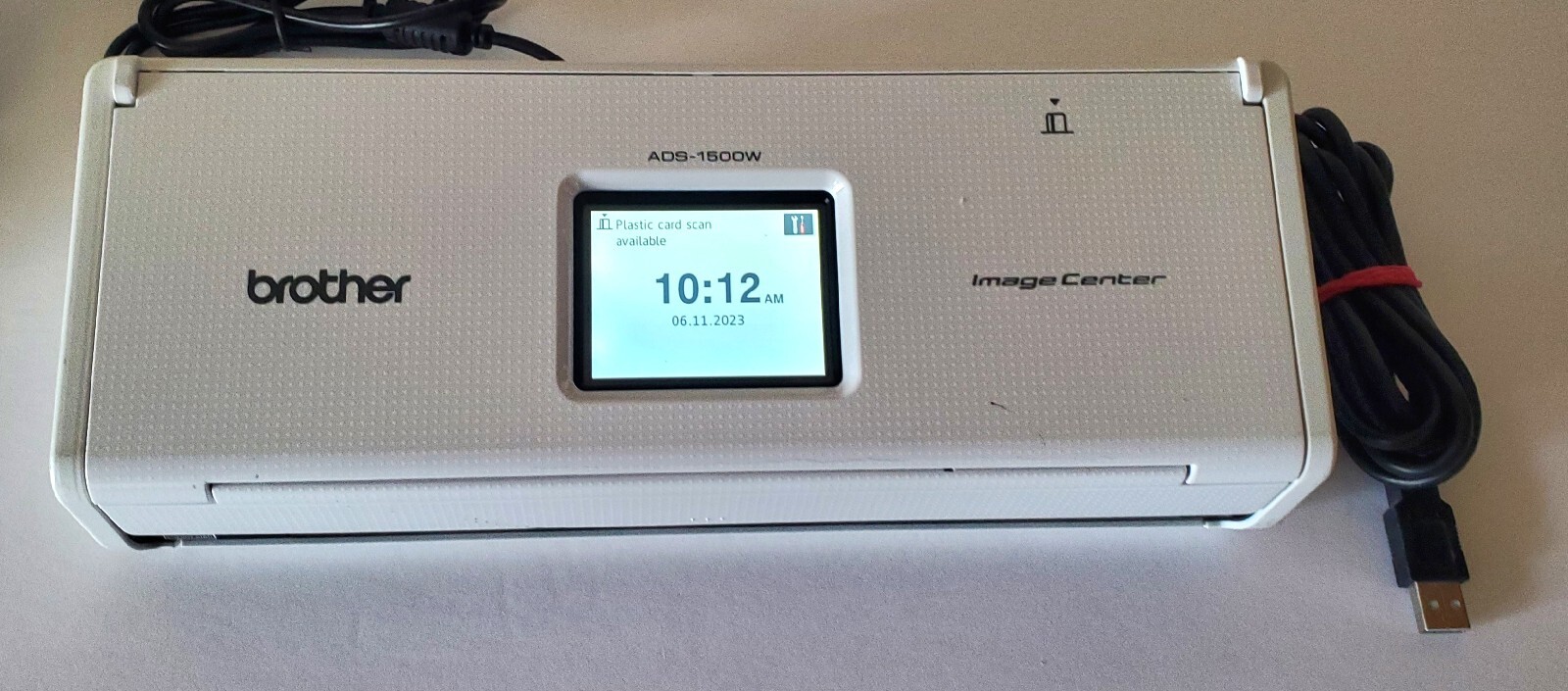 Brother Image Center ADS1500W Document Scanner Wifi Tested Free