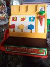 Vintage Fisher Price Cash Register