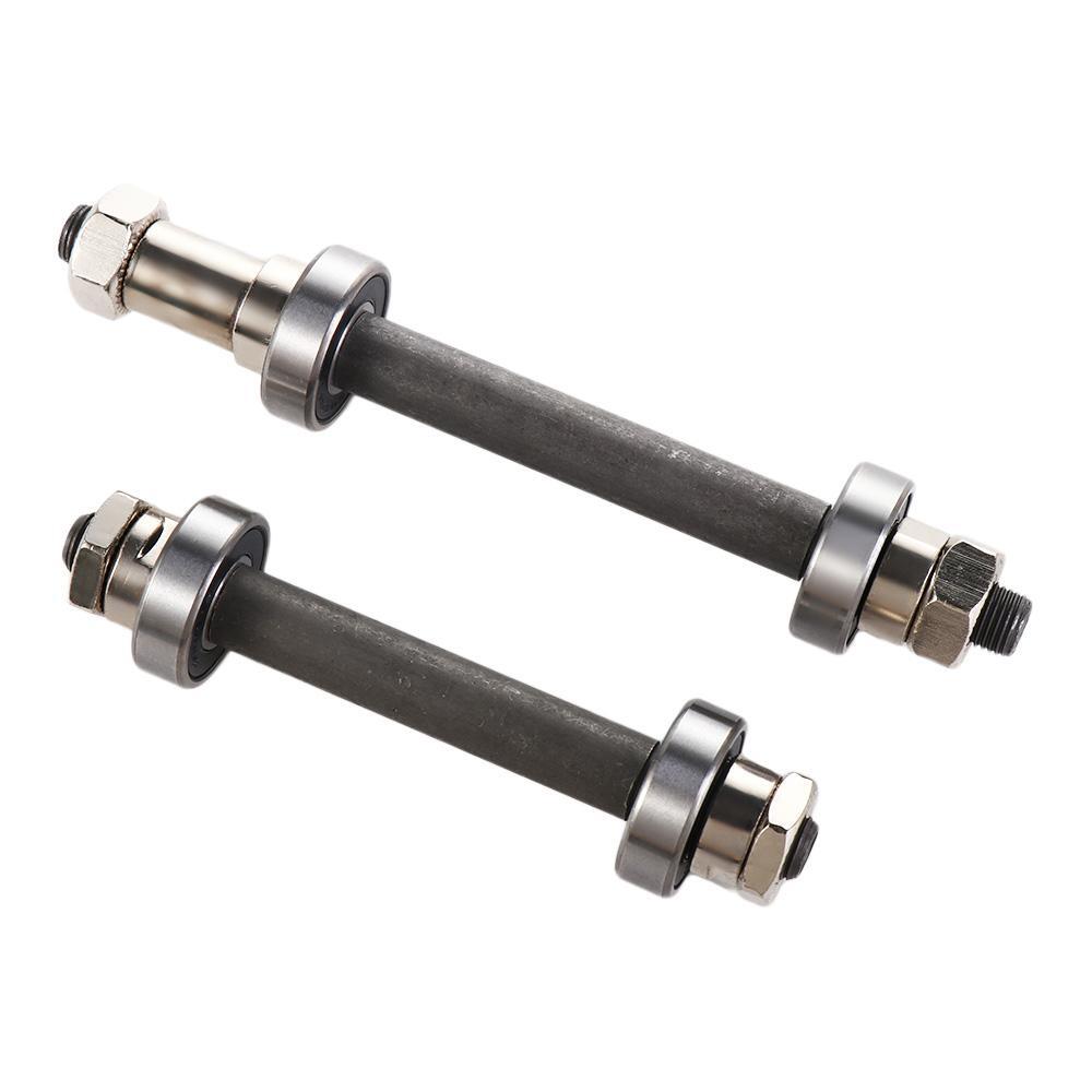 Bike Bicycle Wheel Hub Axle Front Rear Solid Spindle Shift Shaft