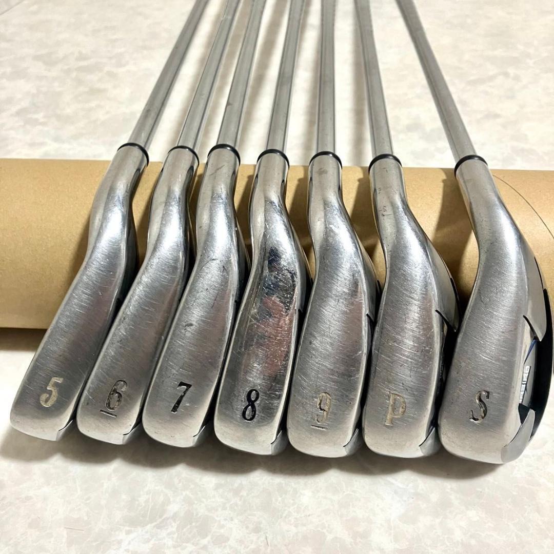 Callaway WARBIRD Iron Set 5-9+Pw+Sw Steel Shaft Uniflex 7pcs Callaway WARBIRD Iron Set 5-9+Pw+Sw Steel Shaft Uniflex 7pcs