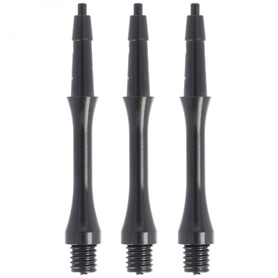 Harrows Clic Schaft, SHORT, 3 Stück, dünn, schwarz