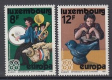 EUROPA 1981 - LUXEMBOURG 981-982 - Neuf ** sans charnière - 08E/