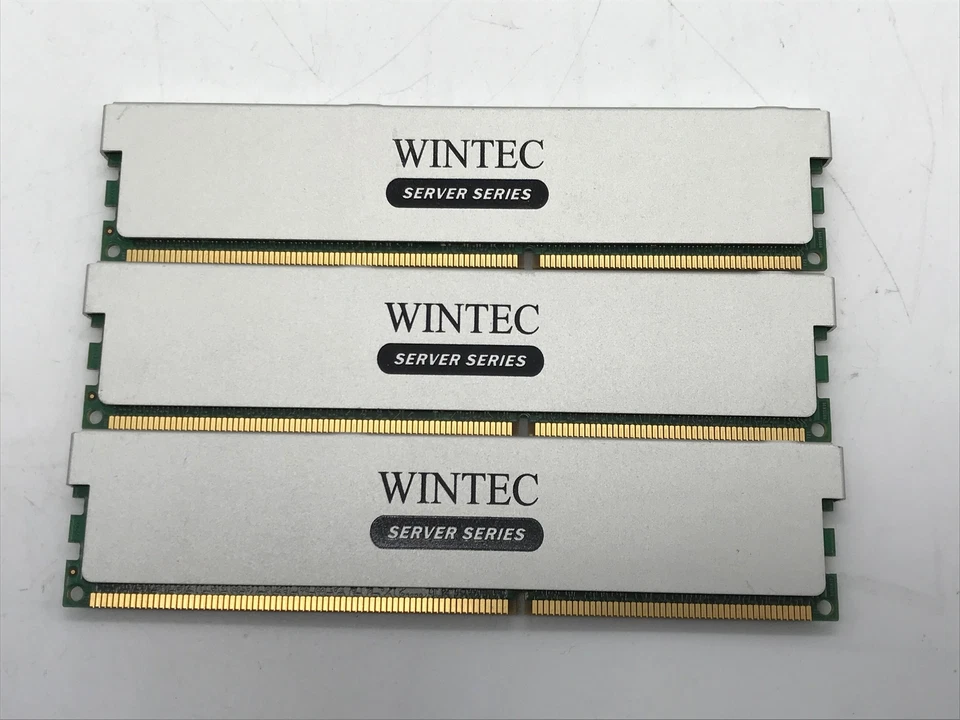 Wintec Server Series 12GB 3X 4GB DDR3 1333 PC3 RDIMM ECC RAM 3RSH13339R5H-12GT - Image 3 of 3