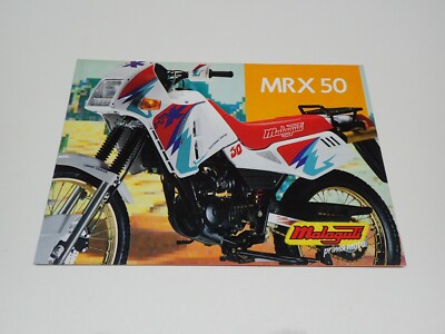 MALAGUTI ENDURO MRX 50 BROCHURE DEPLIANT PROSPEKT (D 26 BIS)