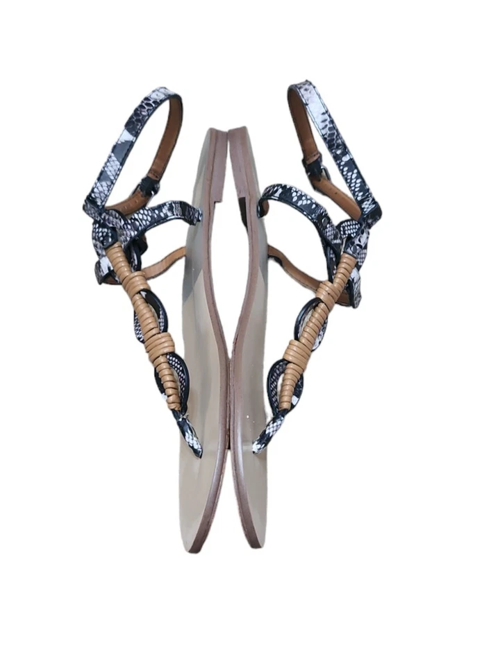 Sandalia Dolce Vita Serpiente Tanga Tirantes Talla 10 Foto 3 de 4