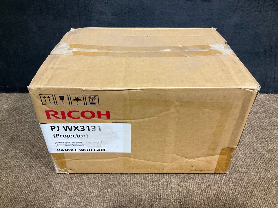 New! Sealed Inside! Ricoh WX3131 Projector 2500 lumens WXGA 431020 ✅❤️️✅❤️️ - Image 2 of 4