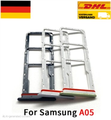 Samsung Galaxy A05 SIM Holder for Dual Sim + Micro SD Cards Sim Tray