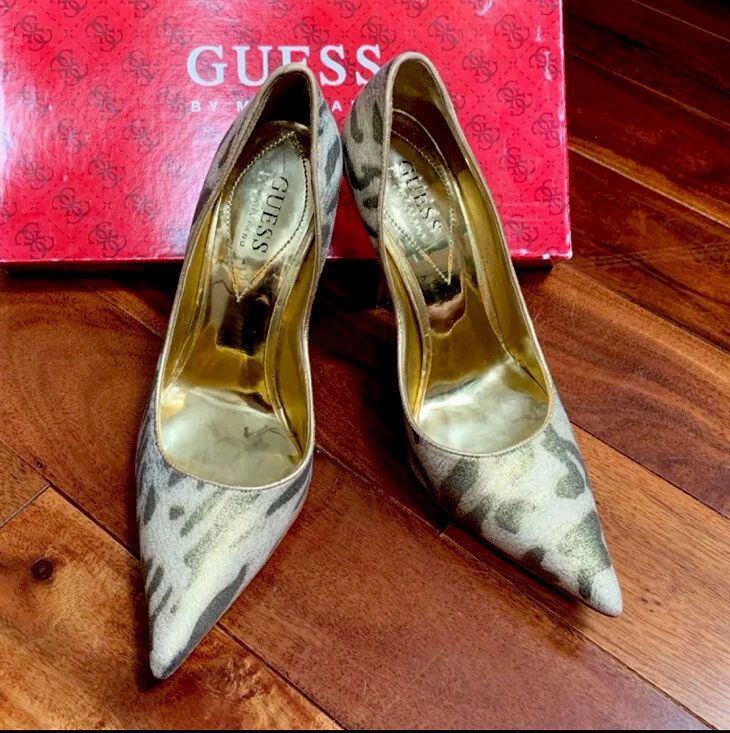 Tacones Marciano Carrie dorados 6,5 Foto 2 de 4