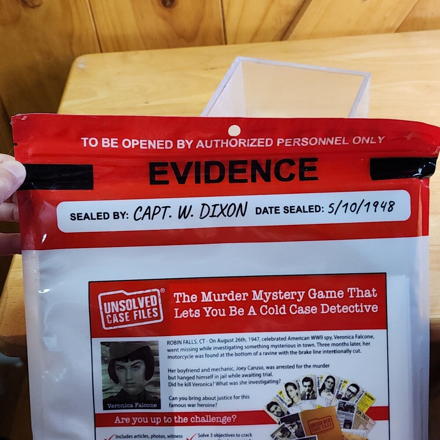 Unsolved murder mystery game Mysterious Case Files Investigation