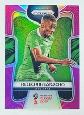2018 Panini Prizm World Cup Kelechi Iheanacho Purple /99 Nigeria Soccer Football