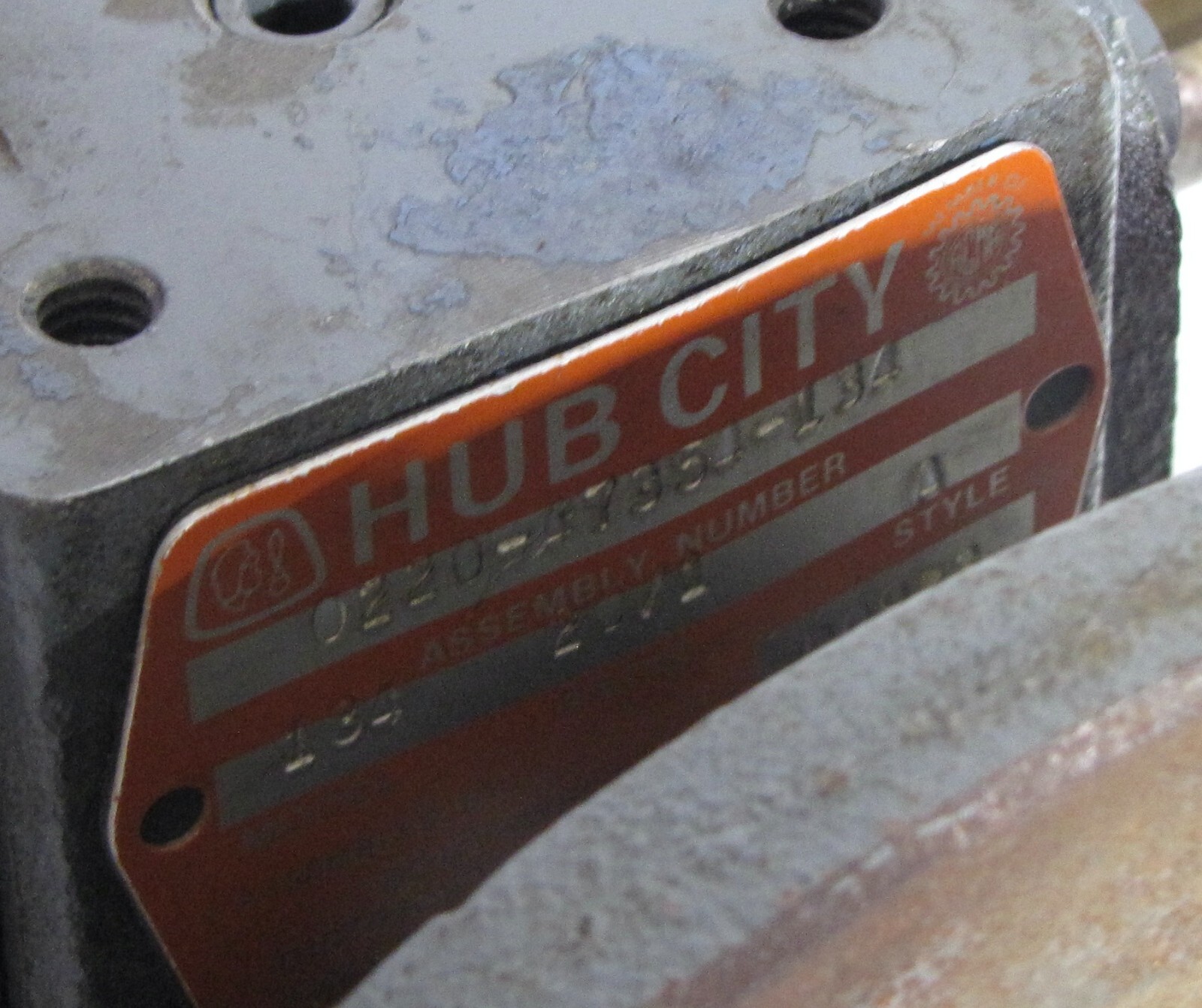 Hub City 0220-47354-134 MODEL 134