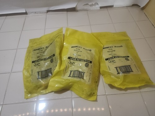Lot of 3 NIBCO 9030600HPC PCH604 1/2" Press x Male Adapter Wrot Copper BAG OF 5