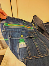 Liberty Men's Blue Denim Bib Overalls Workwear Size 40 x 25