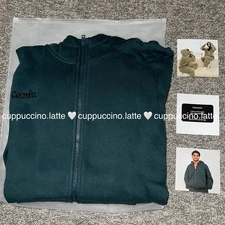 NWT Comfrt Cloud Zip Hoodie in Pine Green - Medium