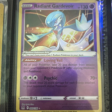 Radiant GARDEVOIR Lost Origin 069/196 Holo Rare English Pokemon TCG 2022