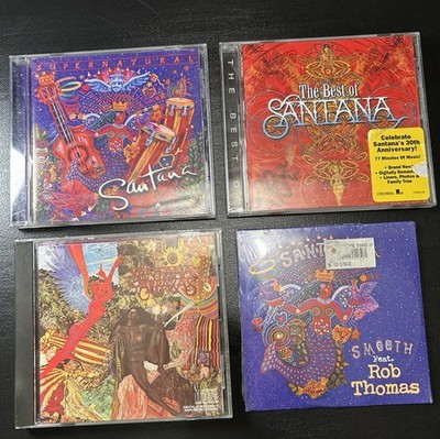 Santana 4 CD Lot