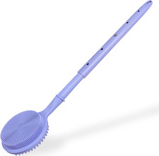 Back Scrubber for Shower, 16-24 Inch Extendable Bath Brush Long Handle for Sho
