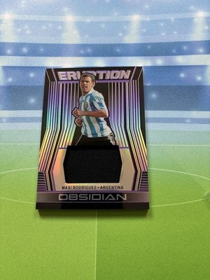 2019-20 Panini Obsidian Eruption Relic Maxi Rodriguez Purple /75 Argentina