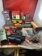 Lot Of Broken Or Incomplete Train Cars And Models