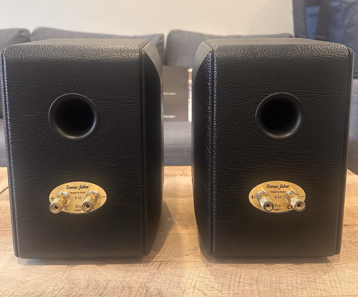 Sonus Faber Toy Monitor Speakers W/ Manual And Original Box | eBay