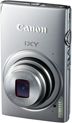 Canon IXY 430F Digital Camera Silver 12.1MP 5x Zoom Wi-Fi Tested Japan Used