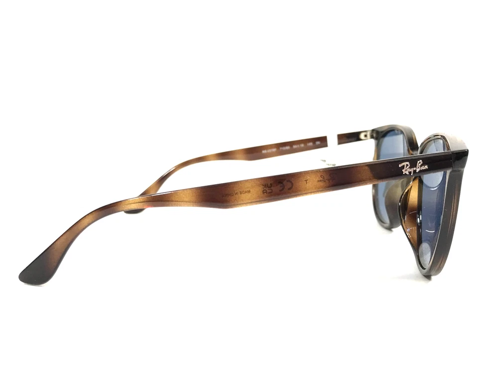 Gafas de sol Ray-Ban RB4378F 710/80 Tortuga Asiático Ajuste Monturas con Lentes Azul Oscuro Foto 4 de 4