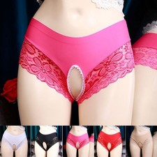 Herren Atmungsaktive Sissy Höschen Spitze Slip Unterwäsche Schlüpfer Dessous
