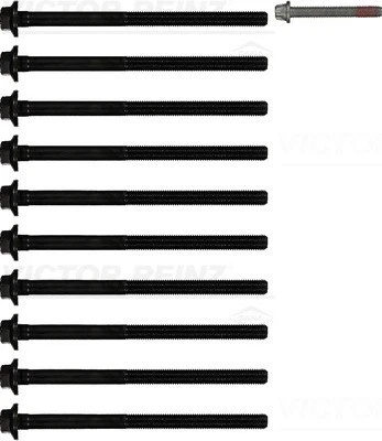 VICTOR REINZ 14-10018-01 Bolt Kit, cylinder head for CHEVROLET,OPEL,VAUXHALL - Bild 1 von 1