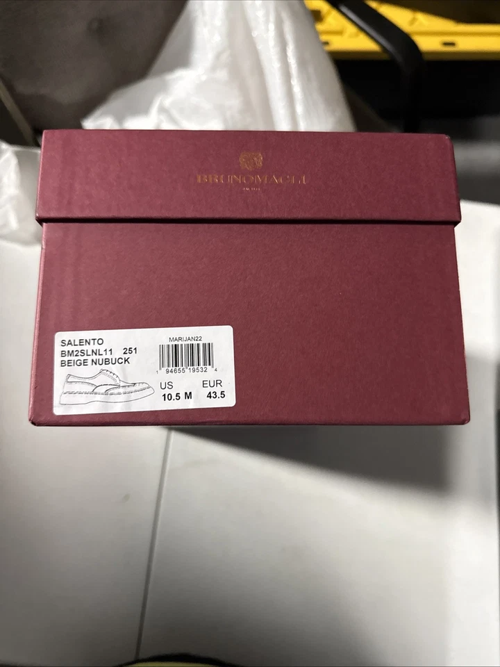 Bruno Magli Salento BM2SLNL11 251 Beige Nubuck US 10.5M / 43.5 EUR - Image 2 of 4