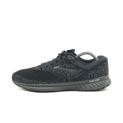 Brooks Herren Revel 3 Sneaker Schwarz Textil Atmungsaktiv Laufschuhe EU 42