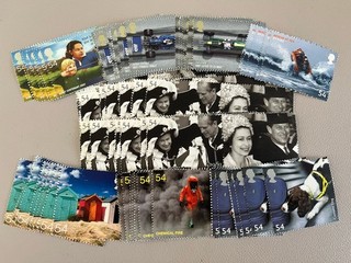 100 x 54p Low Value STAMPS GB MNH POSTAGE STAMPS Discount Postage FV £54