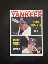 1964 Topps - High # Pedro Gonzalez, Archie Moore #581 (RC)