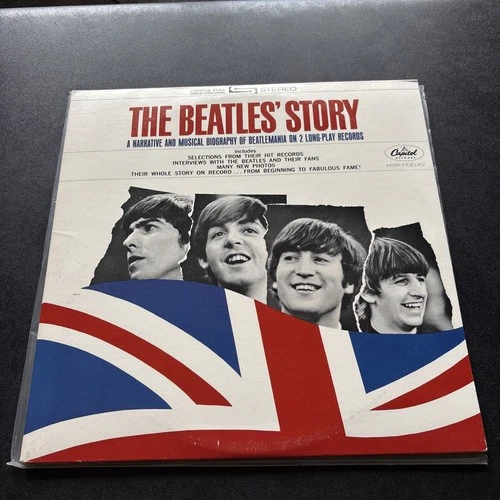 The Beatles - The Beatles Story - 2 LP Capitol Gatefold - Vinyl Very Good !!!
