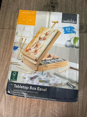 Crelando 52-teilige Tischbox Staffelei