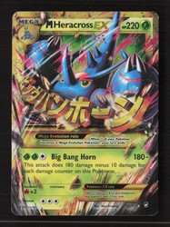 M Heracross EX 112/111 XY Furious Fists Secret Rare Holo