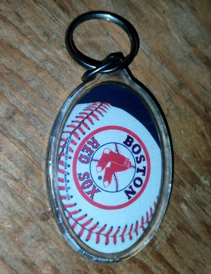 Boston Red Sox Full Color Car Emblem With Boston Red Sox Keychain - Image 3 of 3