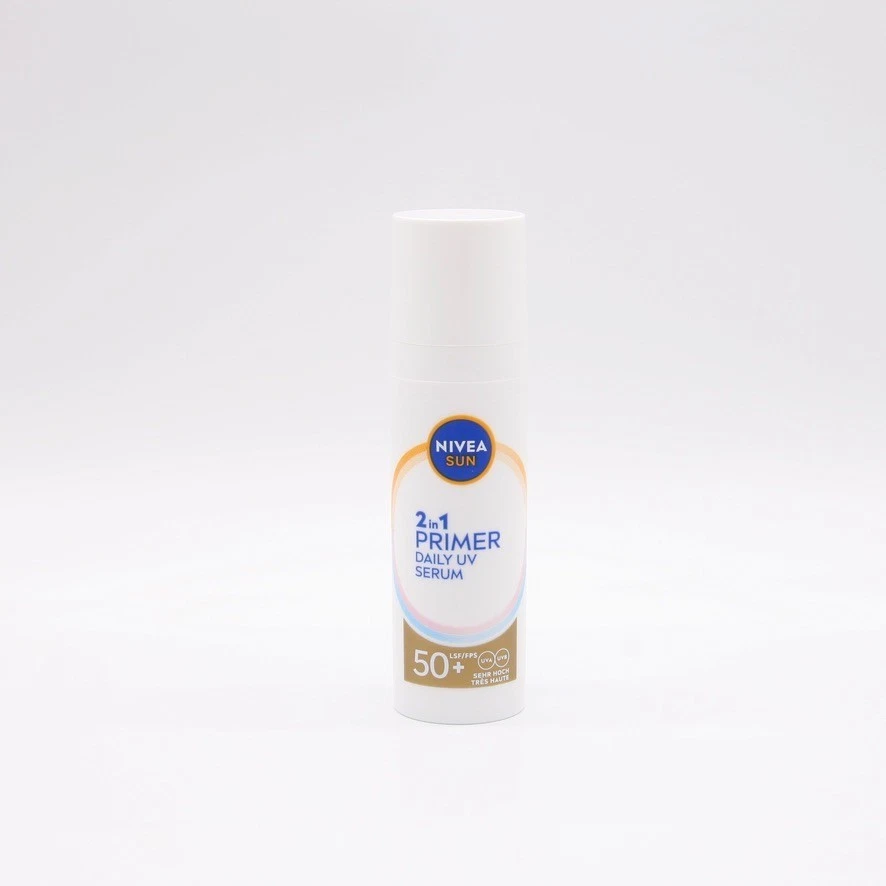 NIVEA SUN 2in1 Primer Daily UV Serum LSF 50+ - Bild 2 von 2