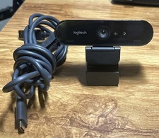 Logitech Brio 4K Pro Webcam V-U0040 Ultra HD Video HDR Works