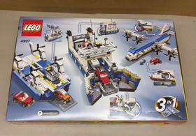 LEGO Creator 4997 Transport Ferry NEW Boat Ship Hovercraft Cargo Plane Car Truck