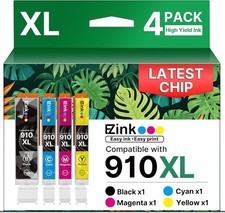 910XL Ink Cartridges for HP Printers for HP 910XL Ink Cartridges FREE SHIPPING 