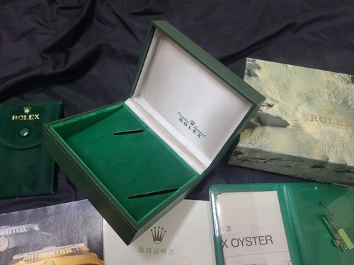 Reloj Rolex 16800 Submariner Caja Estuche Etiqueta Verde Folleto De Colección De Japón - Imagen 4 de 8