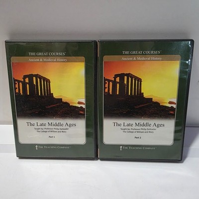 The Late Middle Ages (2007) - The Great Courses - Used 4Disc DVD Set - VG/Tested