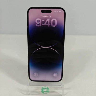 Factory Unlocked Apple iPhone 14 Pro Max 256GB Space Black MQ8T3LL/A