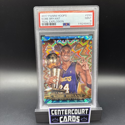 Kobe Bryant [Teal Explosion] #293 2017 Panini Hoops card