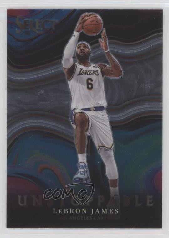 2021-22 Panini Select Unstoppable LeBron James #5 3pu